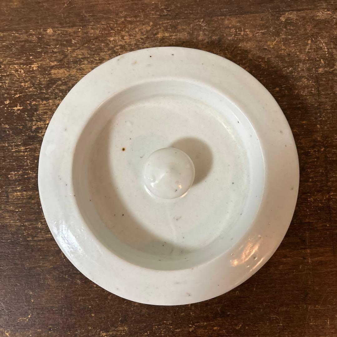 白磁 火消壺 蓋付き 伊万里 瀬戸 花器 赤星五郎 骨董品 李朝