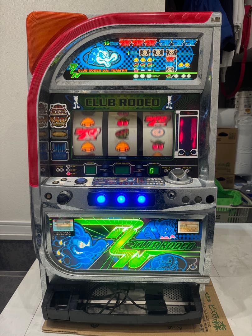 希少】クラブロデオ T スロット コイン不要機 実機 家庭用電源