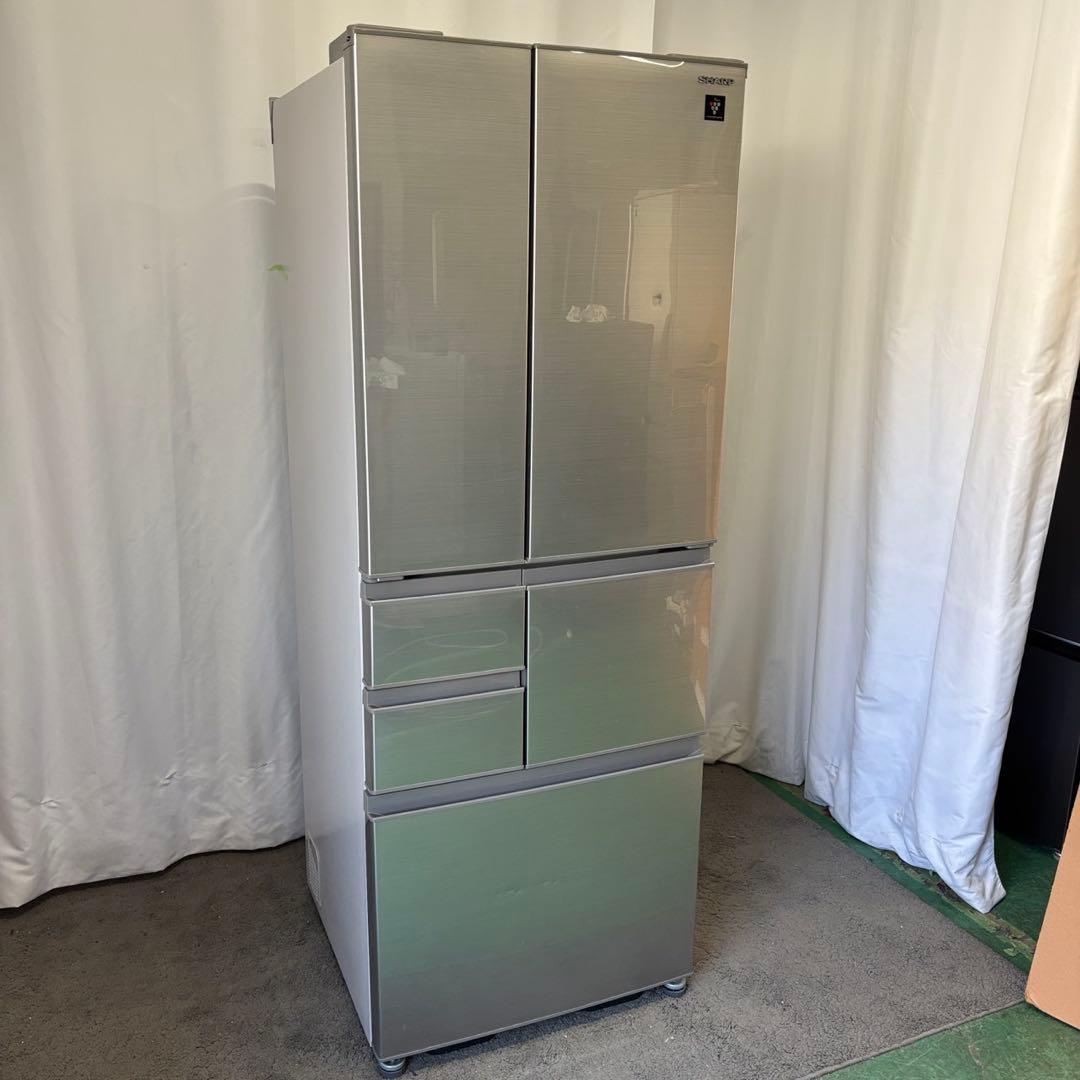 ★23　冷蔵庫　SHARP　大型　500-600ℓ　フレンチドア　安い　設置無料