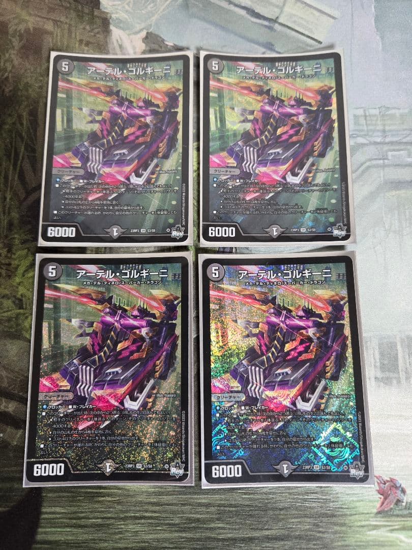 アーテル・ゴルギーニ 4枚