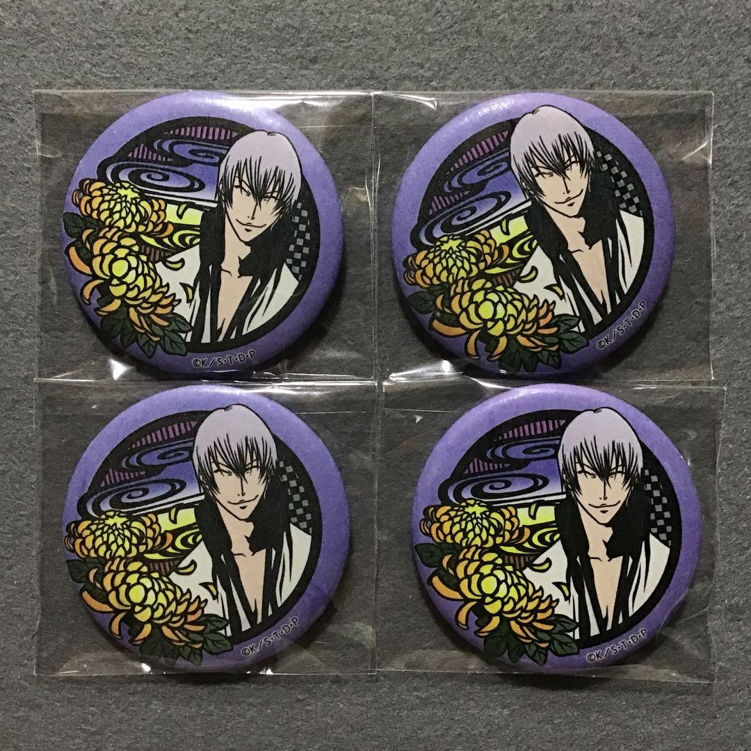 BLEACH 市丸ギン 和紙缶バッジ 4個セット - メルカリ