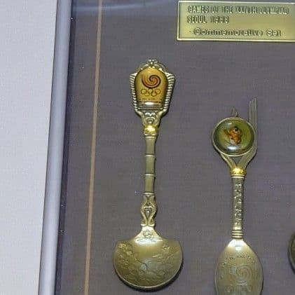 ソウルオリンピック 記念品 スプーンセット 1988年ソウルオリンピック