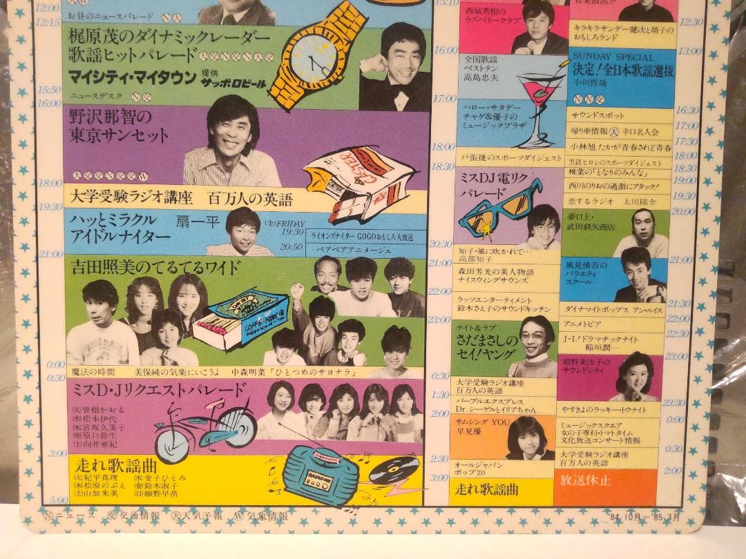 JOQR ラジオ 文化放送 東京タワー 港区 六本木 麻布 観光マップ 下敷き