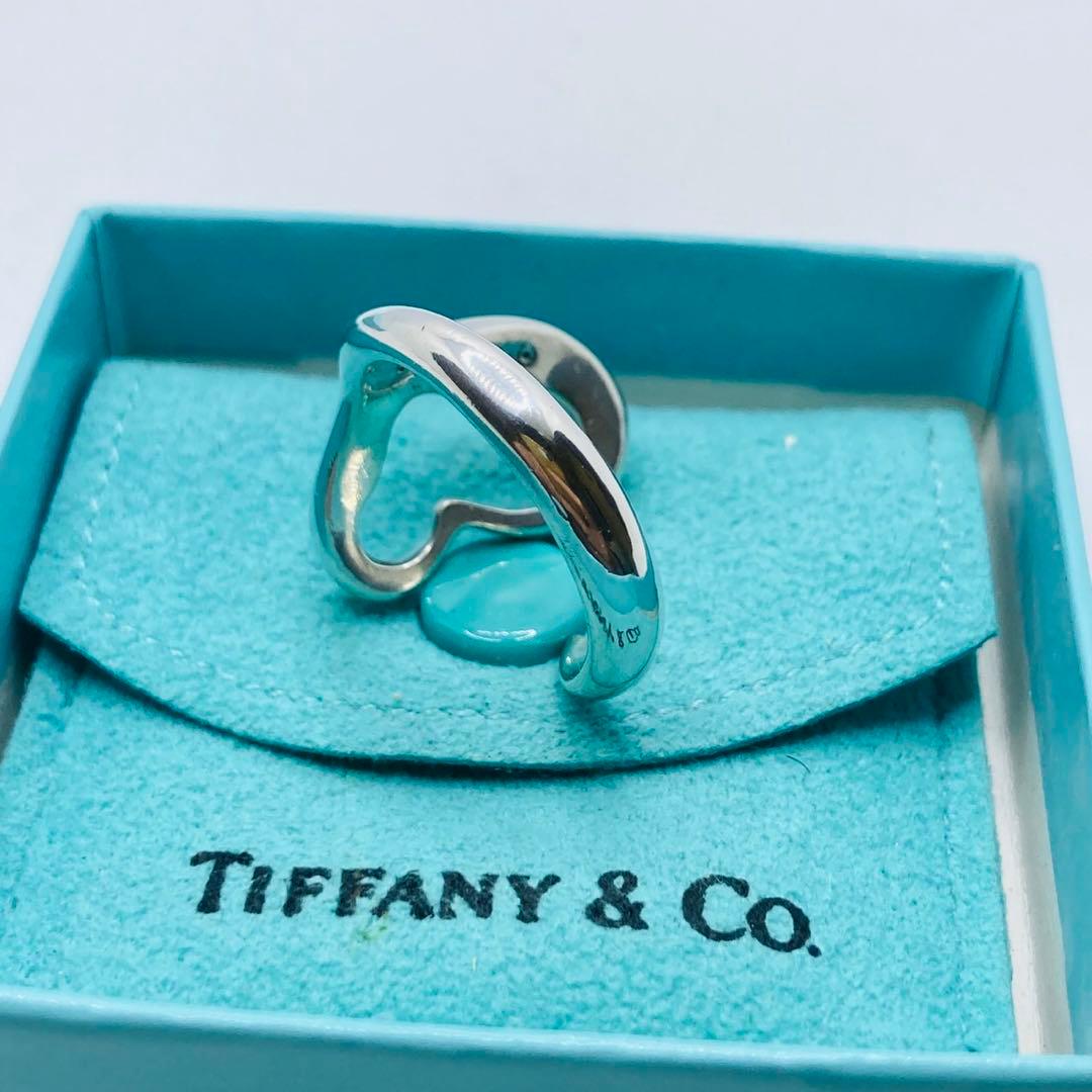 Tiffany ティファニー 指輪 リング オープンハート SV925 14号