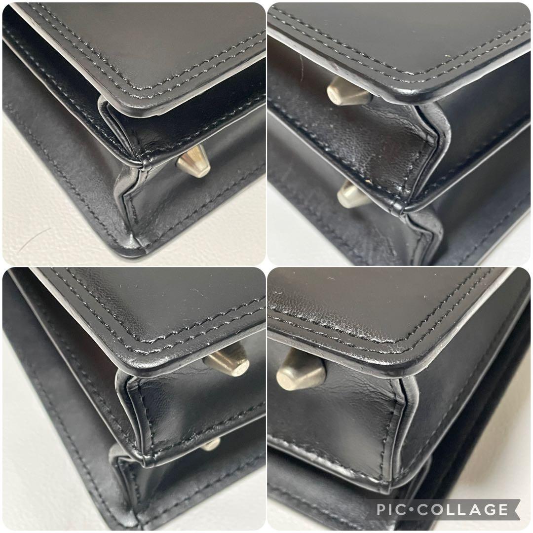 ランバンコレクション ビジネスバッグ 2way ダレスバッグ A4収納 本革 黒