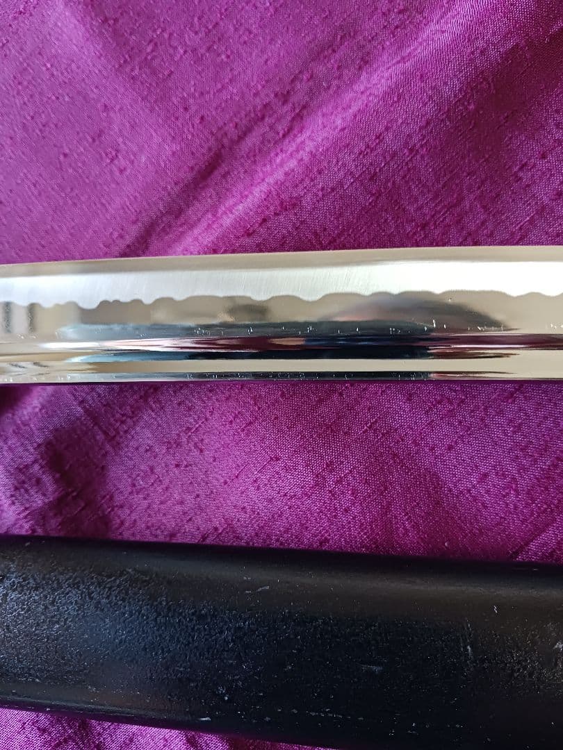 居合模造刀、本確居合者、居合女子、鑑賞、向き、本サメ本木、鍔刃渡り61cm、