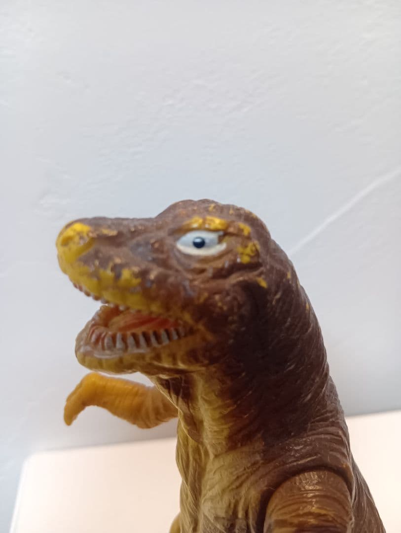 当時物・希少・昭和レトロ】チラノザウルス 日東河田ソフト怪獣シリーズ