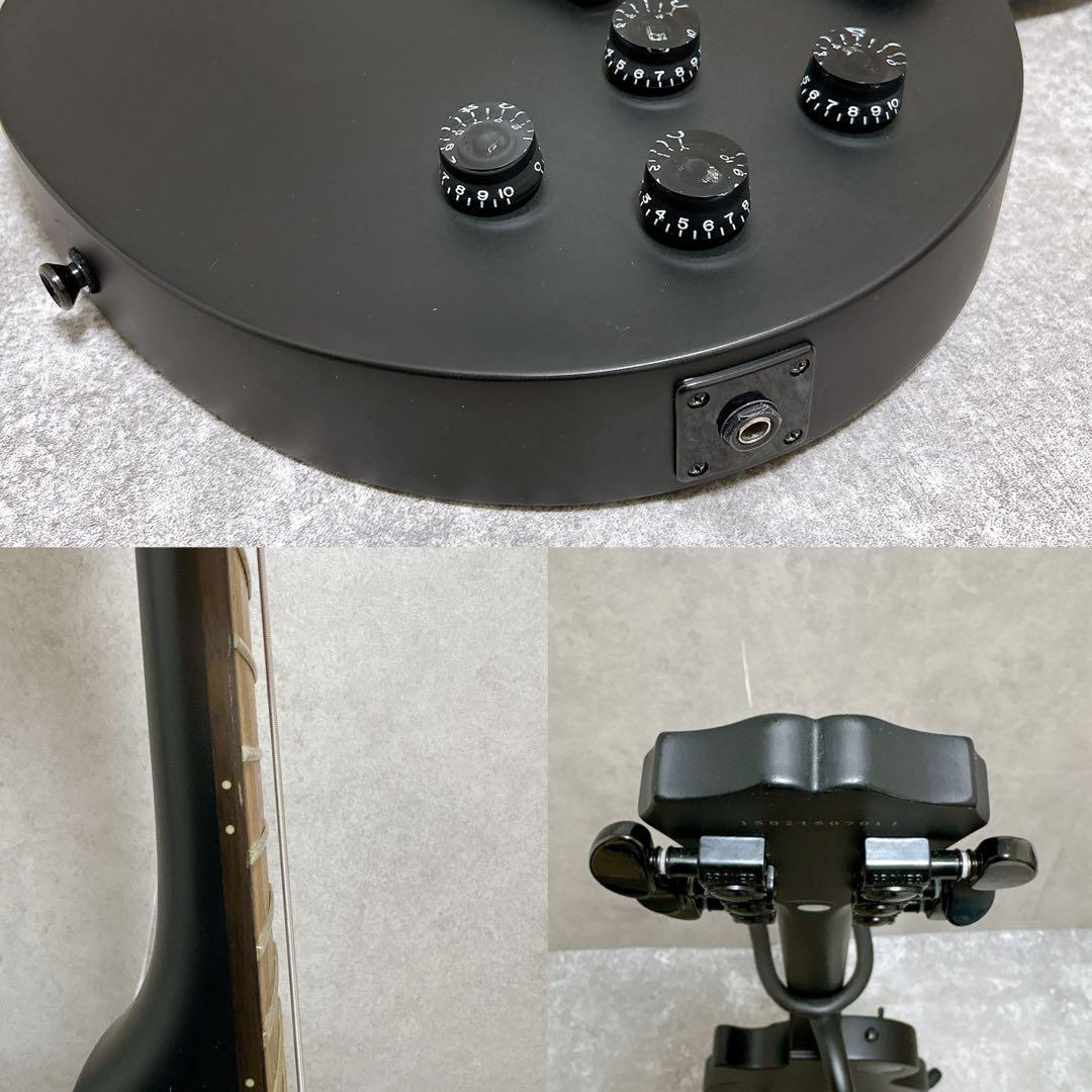 エピフォン Goth Gothic ゴス ゴシック レスポールエレキギター 黒