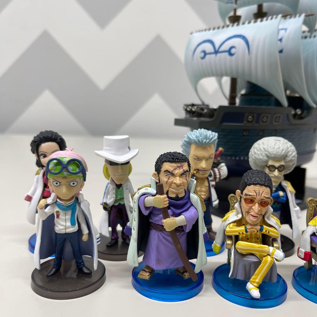 ワンピース 海軍 ワーコレ 海軍船 大将 赤犬 青雉 黄猿 センゴク 藤虎