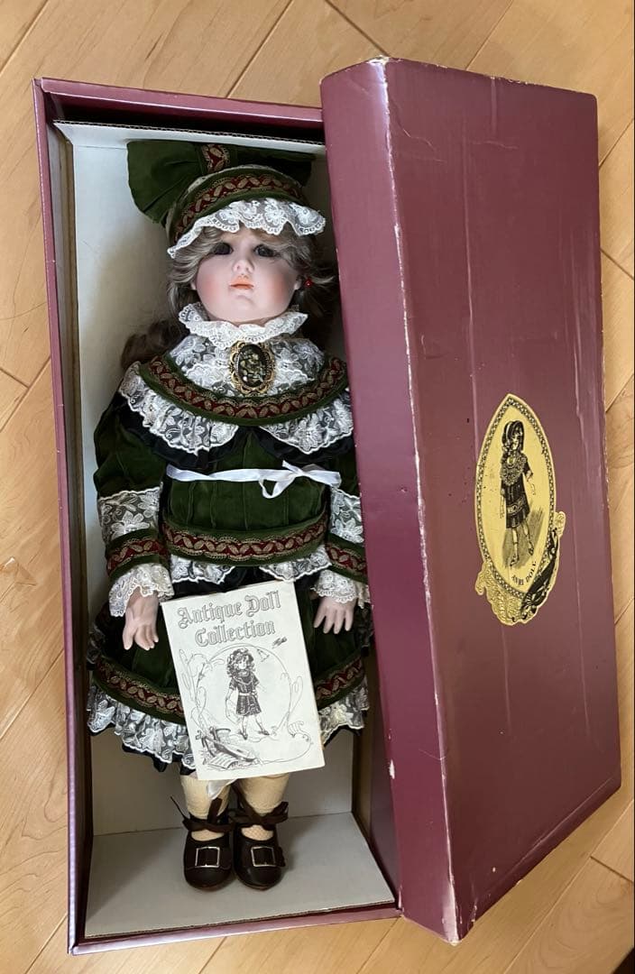 ビスクドール ジュモー アンティークドール リプロダクション 58cm