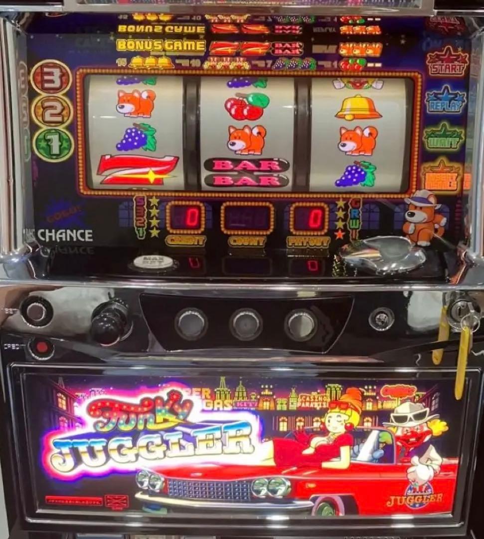 ファンキージャグラー5号機 ファンキージャグラー 5号機 コイン不要機