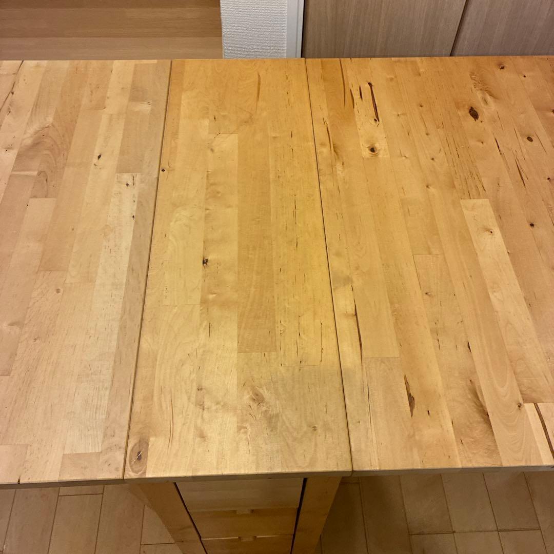 イケア(IKEA) ノールデン(NORDEN) ゲートレッグテーブル