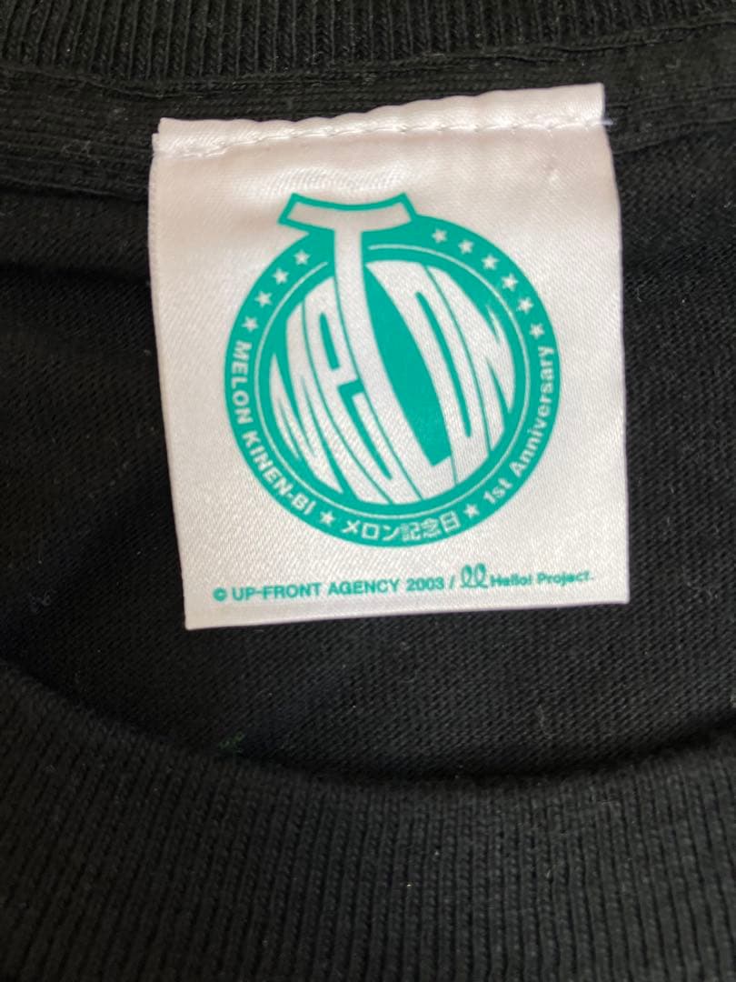 メロン記念日　初期ツアーシャツ　限定の黒