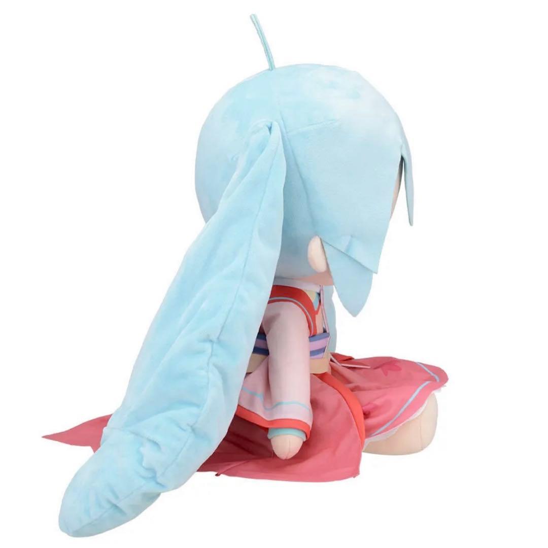 初音ミク 月西江 ふわぷち ぬいぐるみ (LL) 未開封品