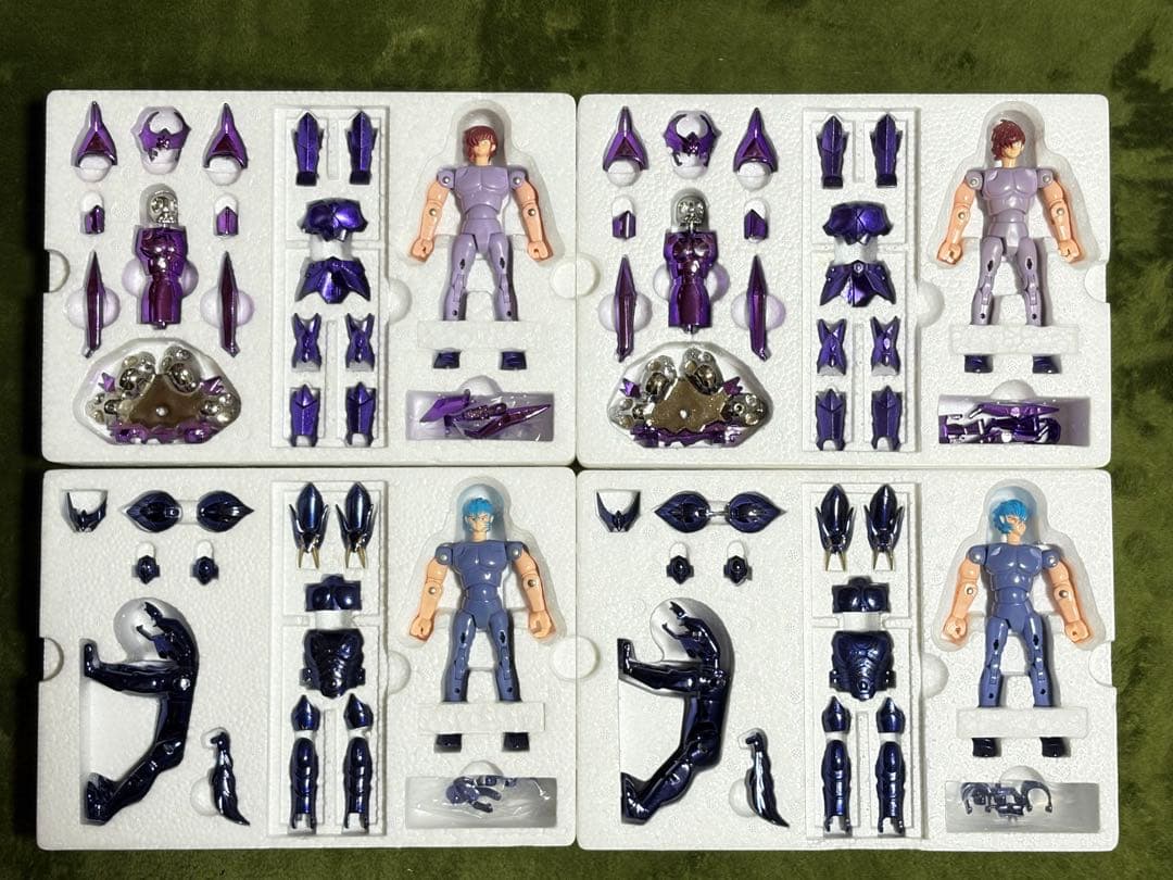 聖闘士聖衣大系　当時物　神闘士8種各2個計16個セット【開封使用品】欠品あり