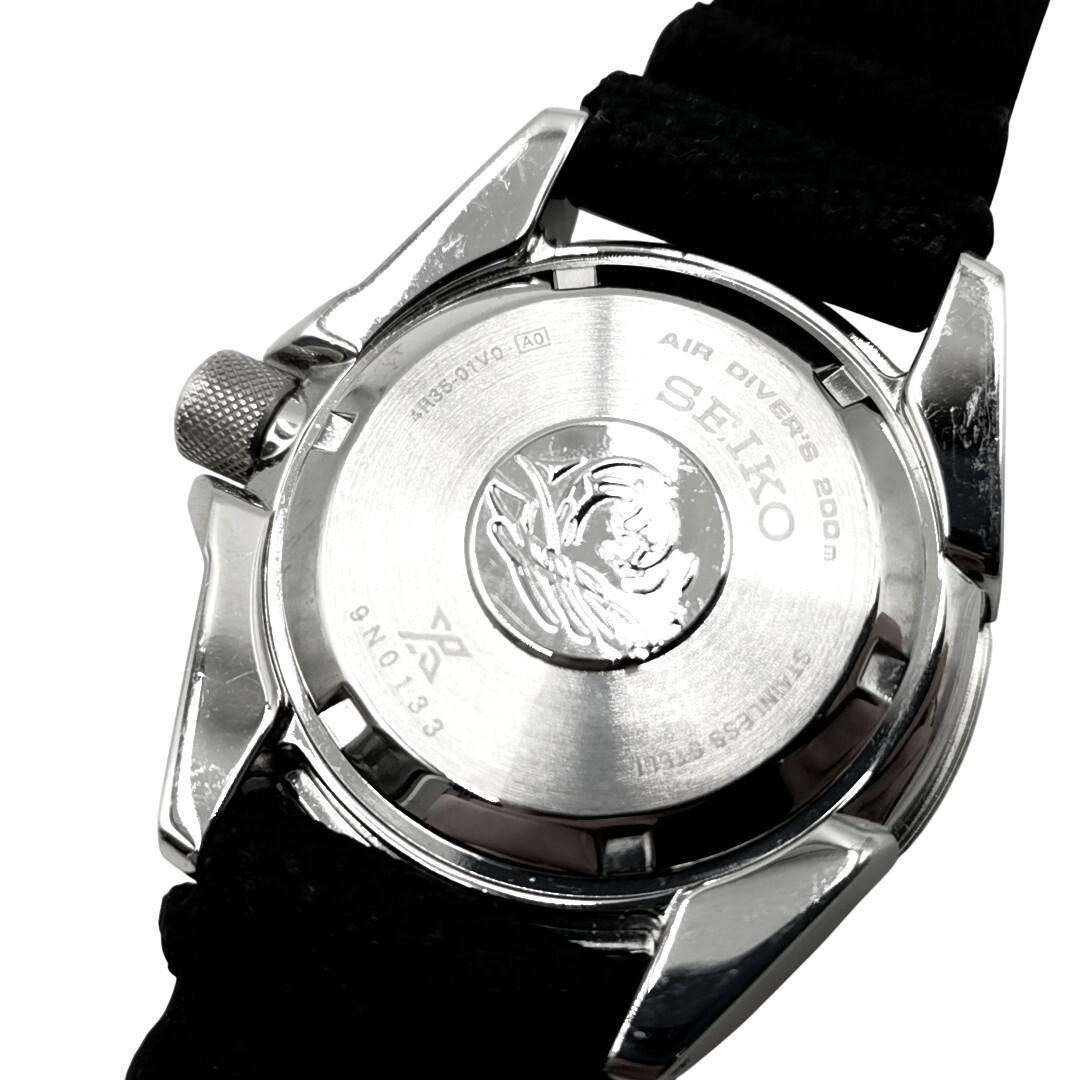 超美品 セイコー SEIKO 腕時計 サムライダイバー 10-25120803