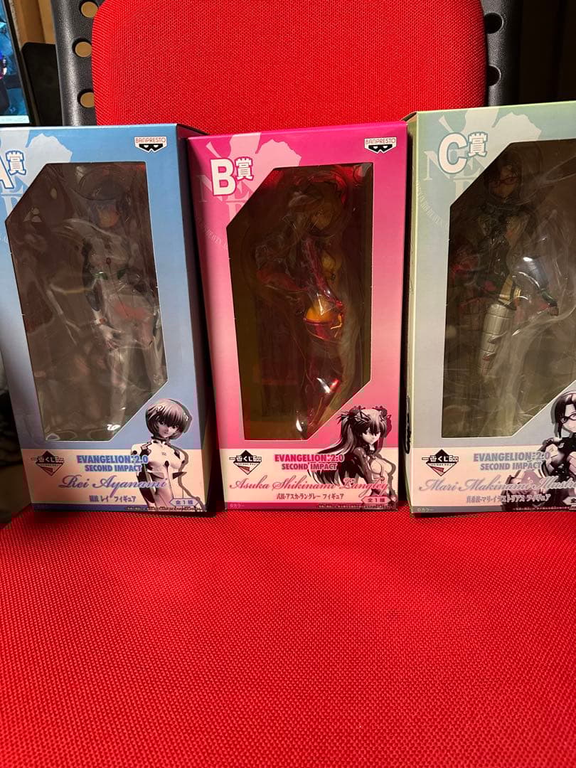 彩漆エヴァンゲリヲン新劇場版 セカンドインパクト フィギュア ローソン限定