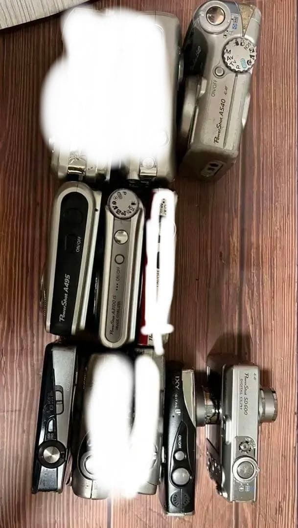 Canon キャノン デジタルカメラ 6台 動作未確認 ジャンク 修理用②