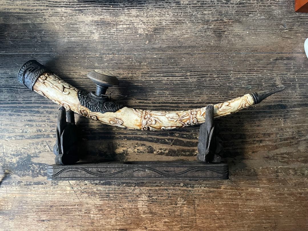 アンティーク 阿片 煙管 アヘンパイプ 煙管筒 中国骨董 中国古玩 古