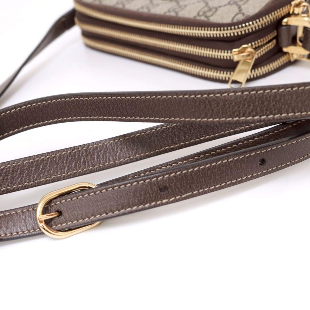 【美品】グッチ GGスプリーム オフィディア ショルダーバッグ 546597