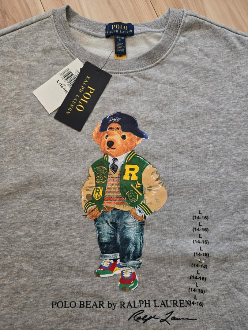 【24年FW】ポロベア　フリース　トレーナー　スウェット