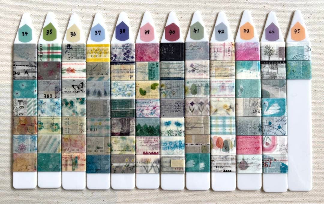 ヨハク　マスキングテープ326種類　各約30cm　お裾分け　切り売り