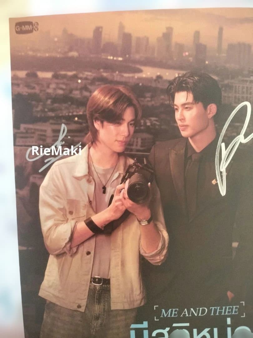 自筆サイン入り フォトカード PondPhuwin MeAndThee PondPhuwin 自筆