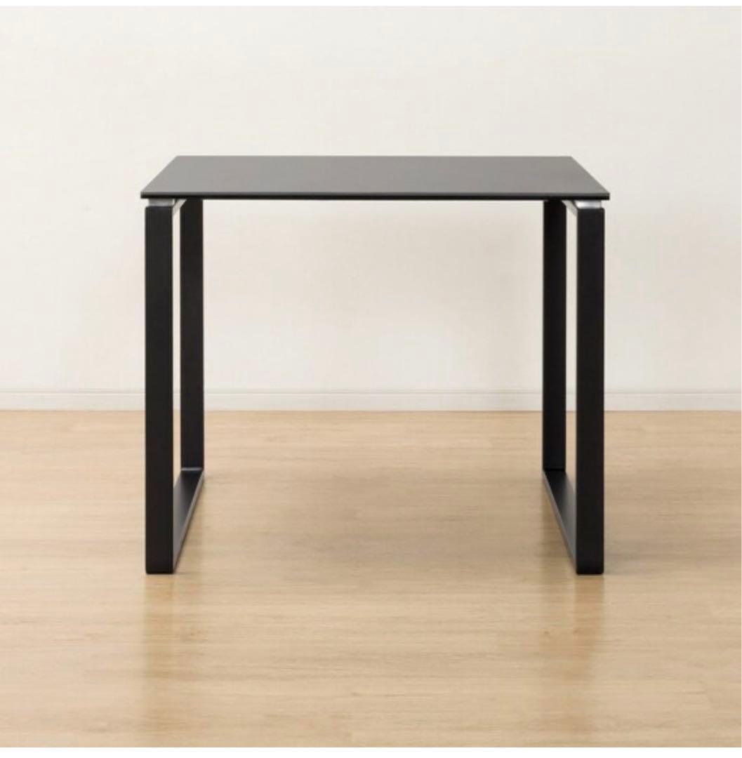 ニトリ ダイニングテーブル セラミック　ブラック