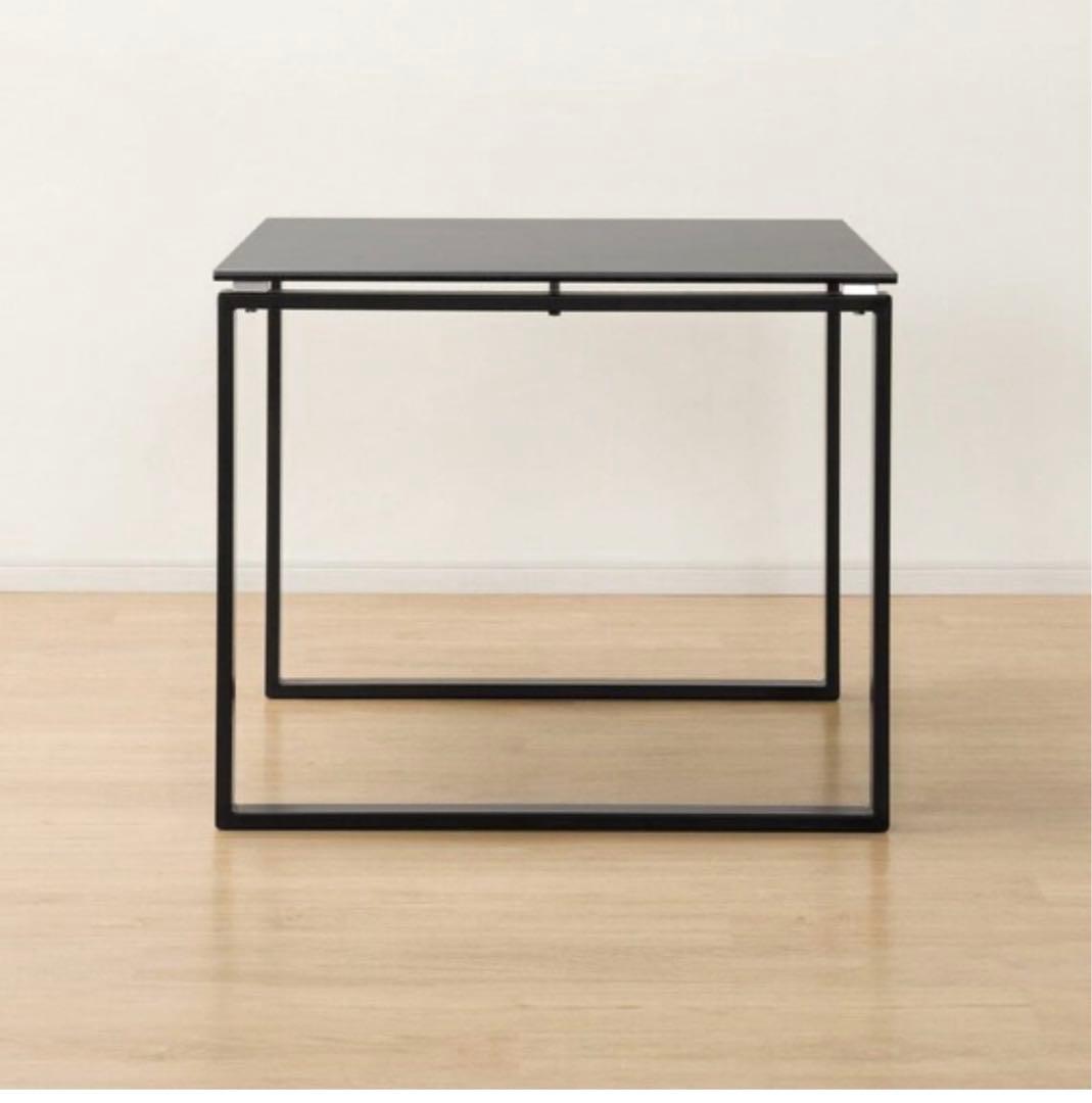 ニトリ ダイニングテーブル セラミック　ブラック