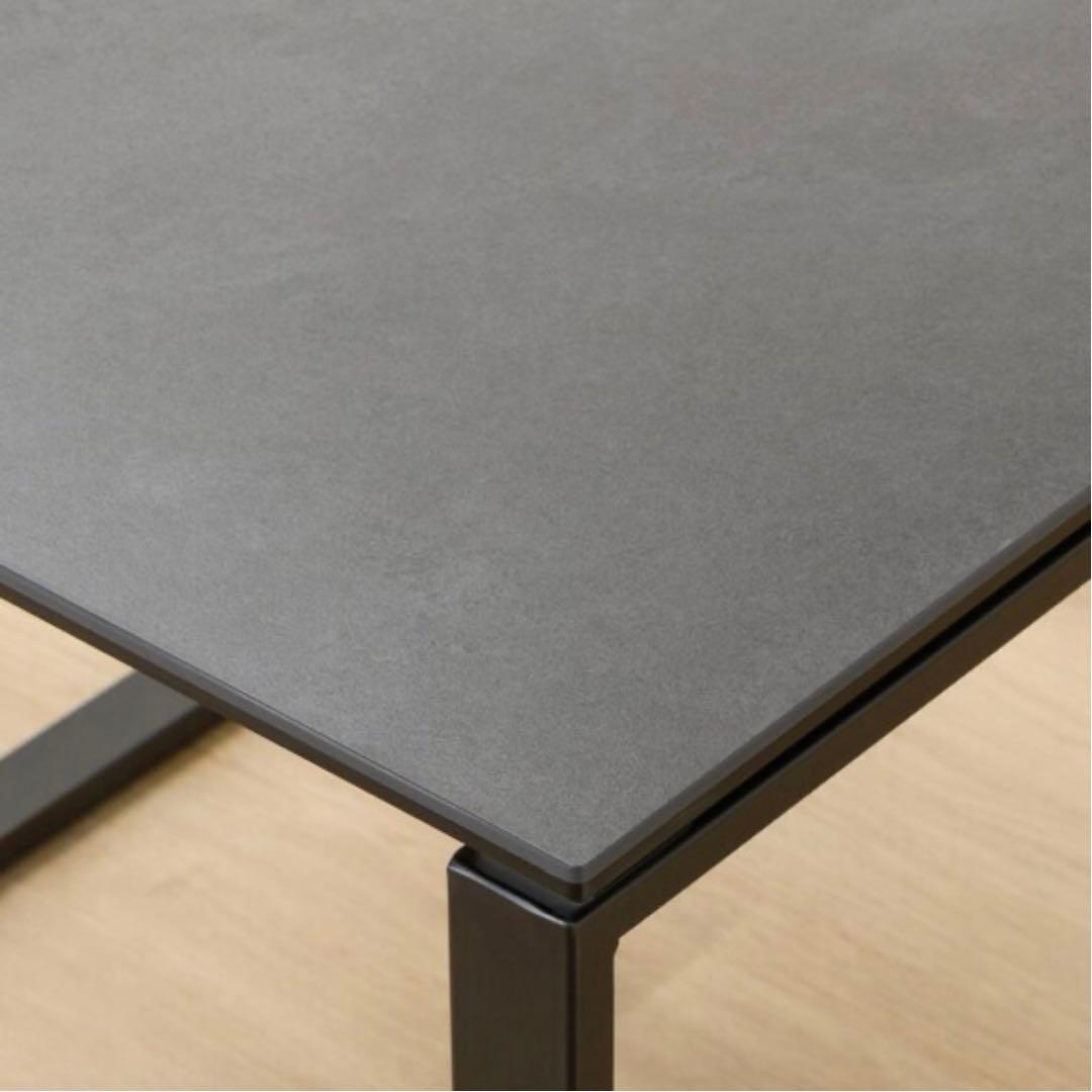 ニトリ ダイニングテーブル セラミック　ブラック