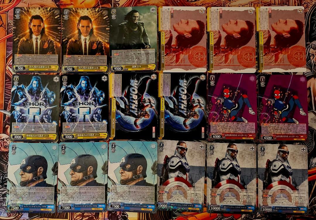 MARVEL 54枚セット ヴァイスシュヴァルツ