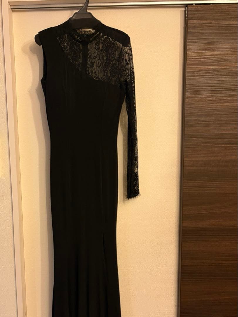 【未使用】rinfarre ブラック ロングドレス M