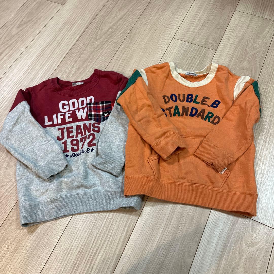 ミキハウス　ダブルビー　トレーナー　10点　セット