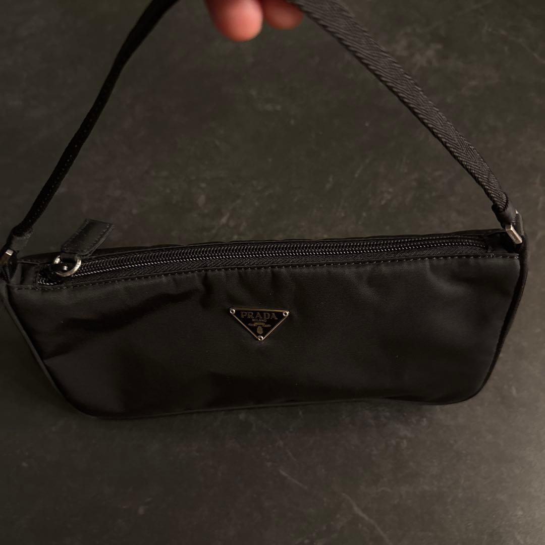 プラダ MV633 アクセサリーポーチ ミニバッグ ポーチ ブラック