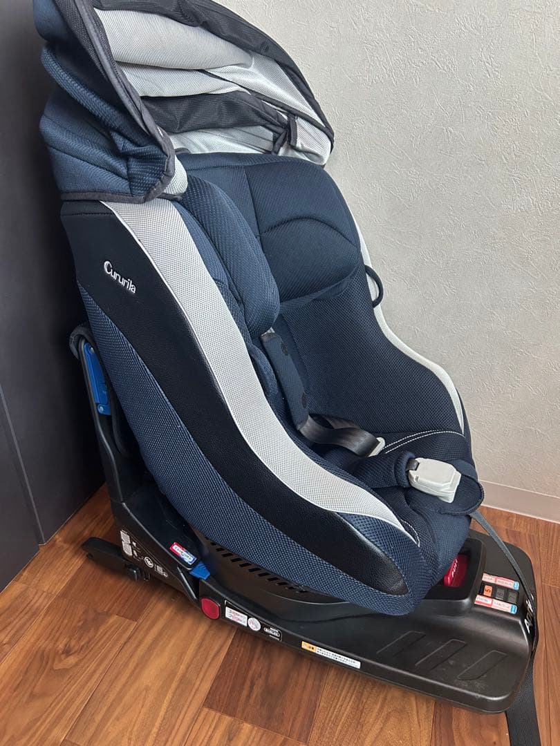 さぁ様◆アプリカ　クルリラ◆チャイルドシート【ISOFIX】新生児用シート付き