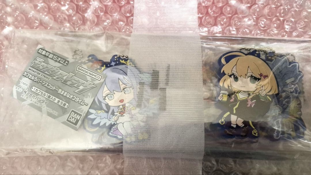 モンスターストライク　アクリルディスプレイ　ラバーマスコット９種　未開封