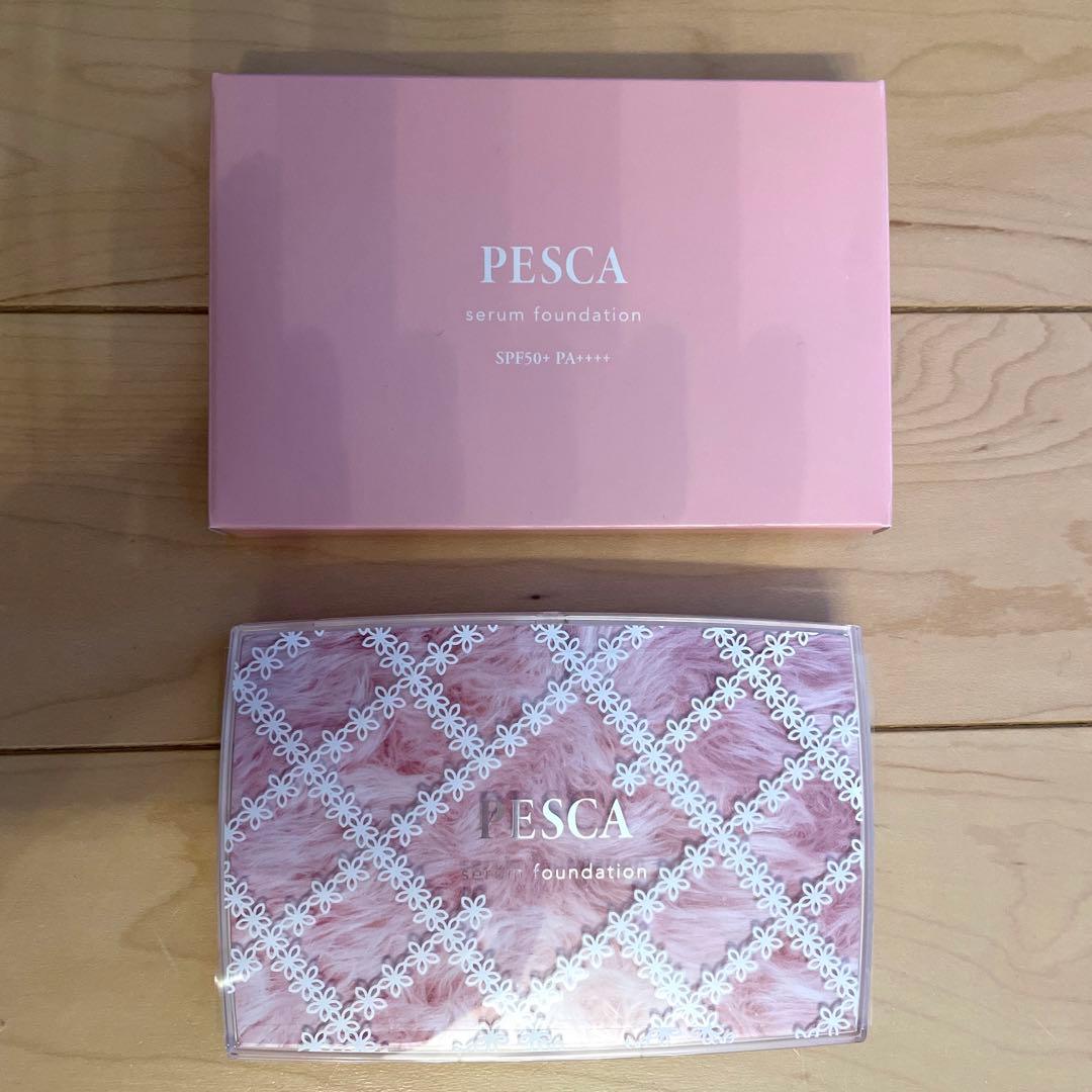 PESCA 薬用セラムファンデーション 本体限定パッケージ セット　オークル
