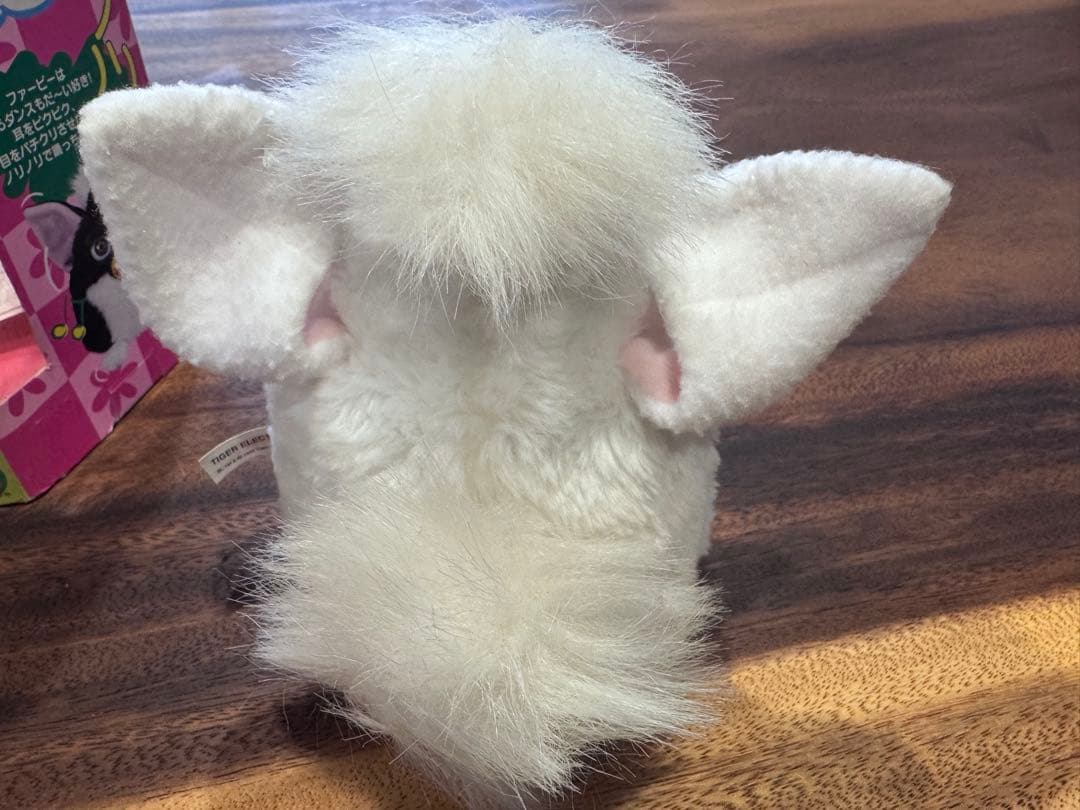 ファービー　当時物　白