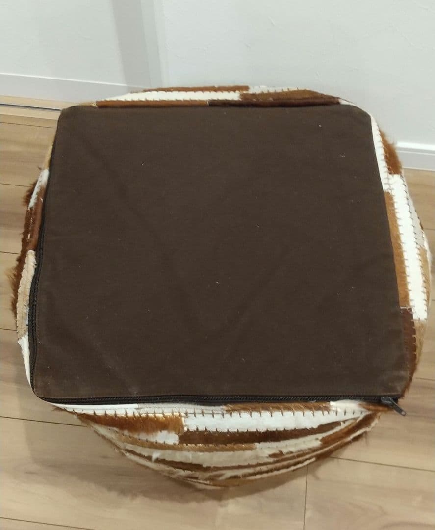 【専用 kinako様】 パッチワーク スツール クッション ハラコ