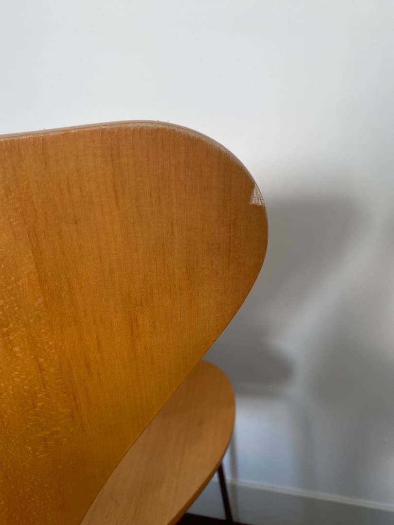 LLC様アルネヤコブセン フリッツハンセン セブンチェア1990年ナチュラル①
