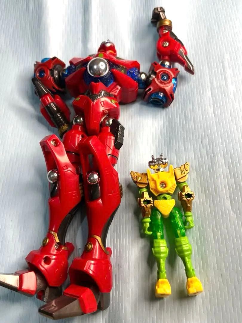 【1点物】ミクロマン（大）マグネロボ013/ロボットマンエース】4つの武器付き