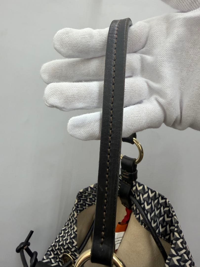 ロベルタピエリ TATAMI 巾着 バッグ 2way レザー