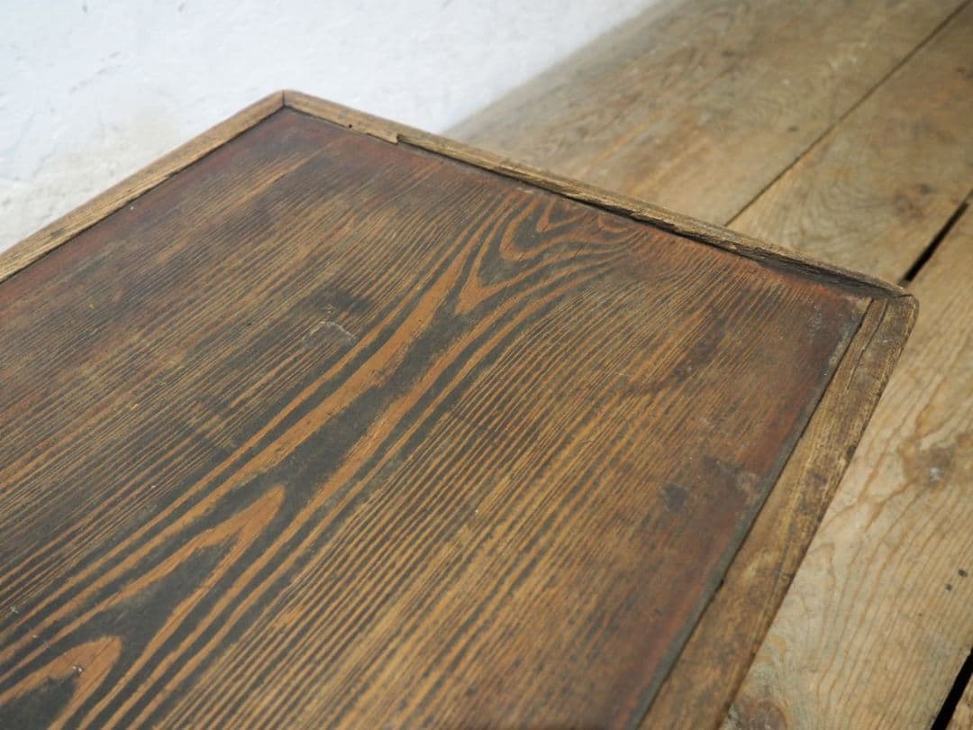 1262 アンティーク 無骨なローテーブル 座卓 ちゃぶ台 展示台 昭和レトロ