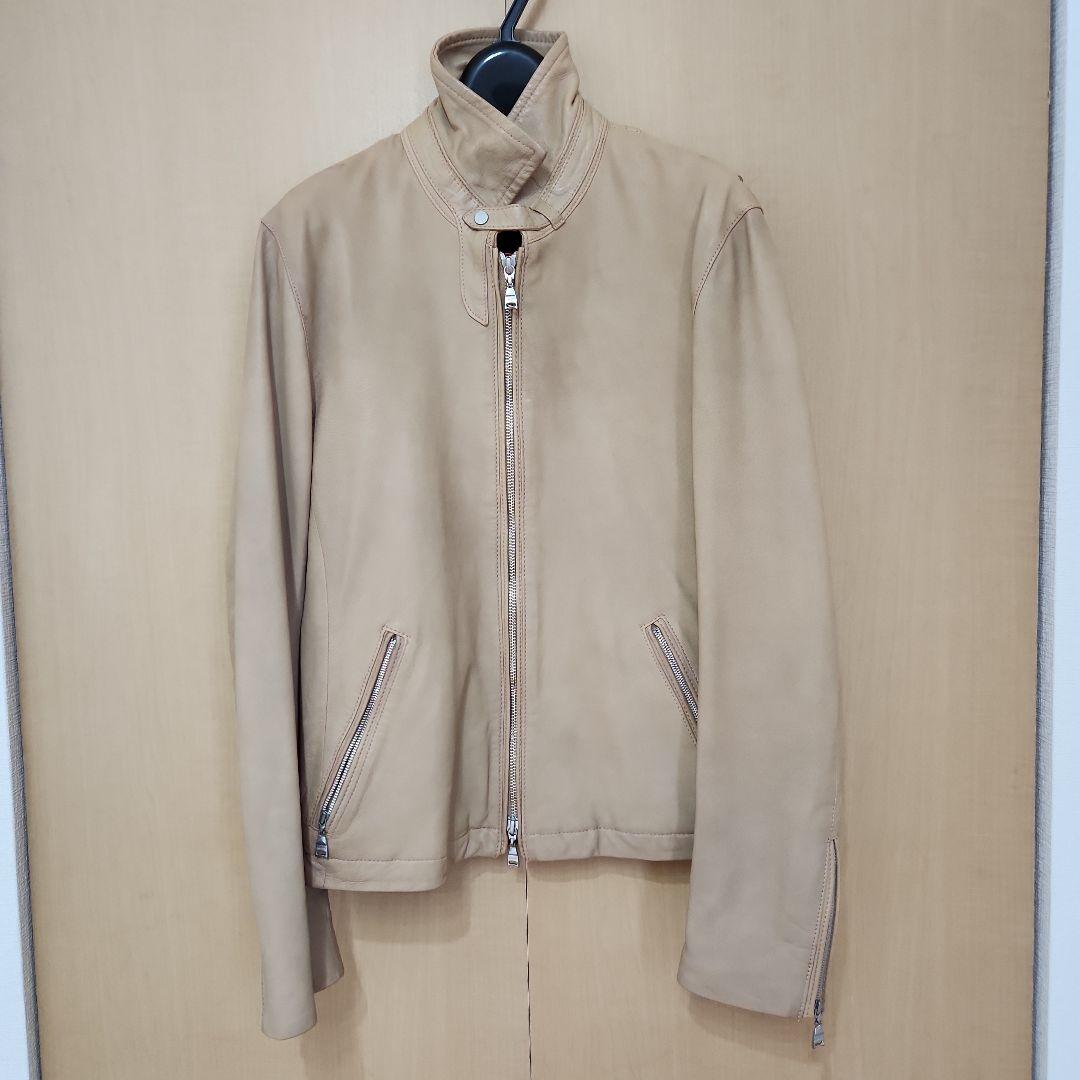 LOVELESS レザー シングルライダースジャケット