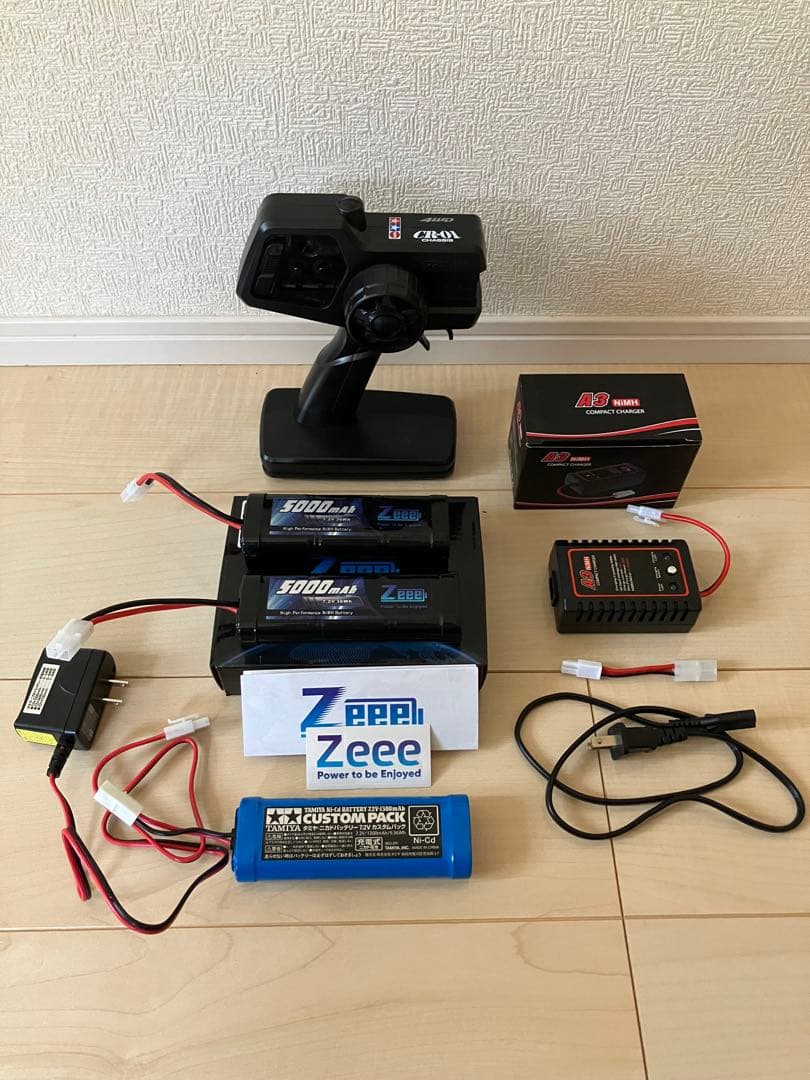 貴ジイ タミヤ CR-01 ランドクルーザー40 4WS仕様 フルセット！