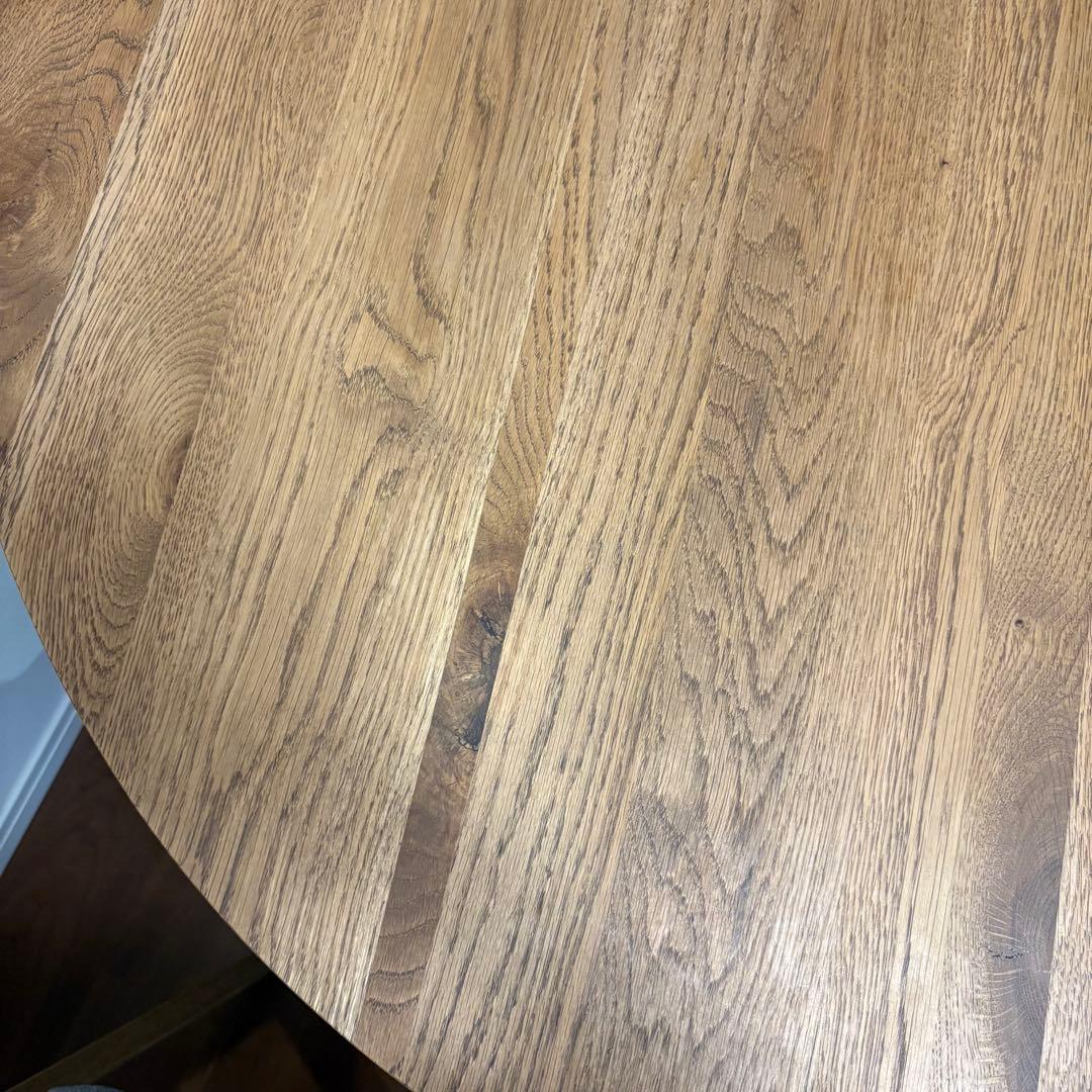 【しーも】unico ADDAY（アディ）ラウンドダイニングテーブル