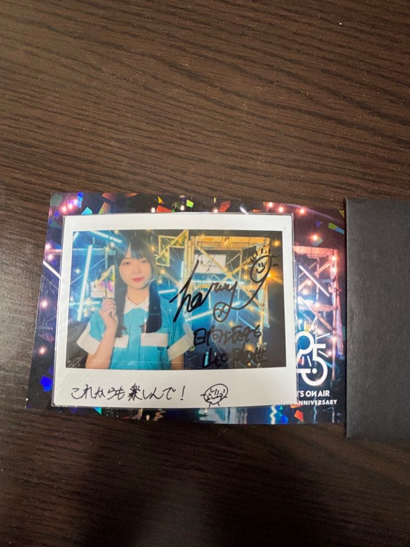 T*a様 山口陽世　ユニエア　メンバー直筆サインチェキ