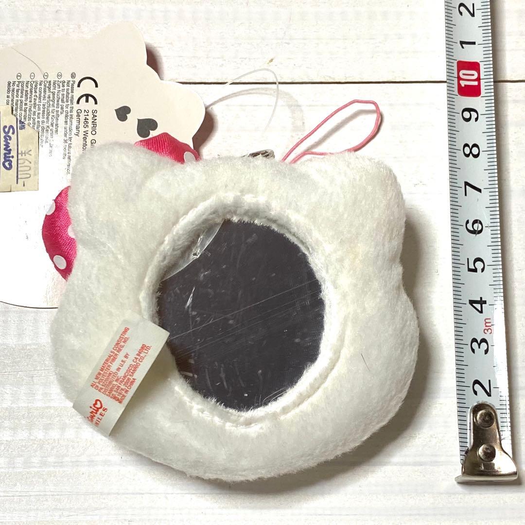 ハローキティ　モモベリー　フェイス　マスコット　ミラー付　サンリオ　希少