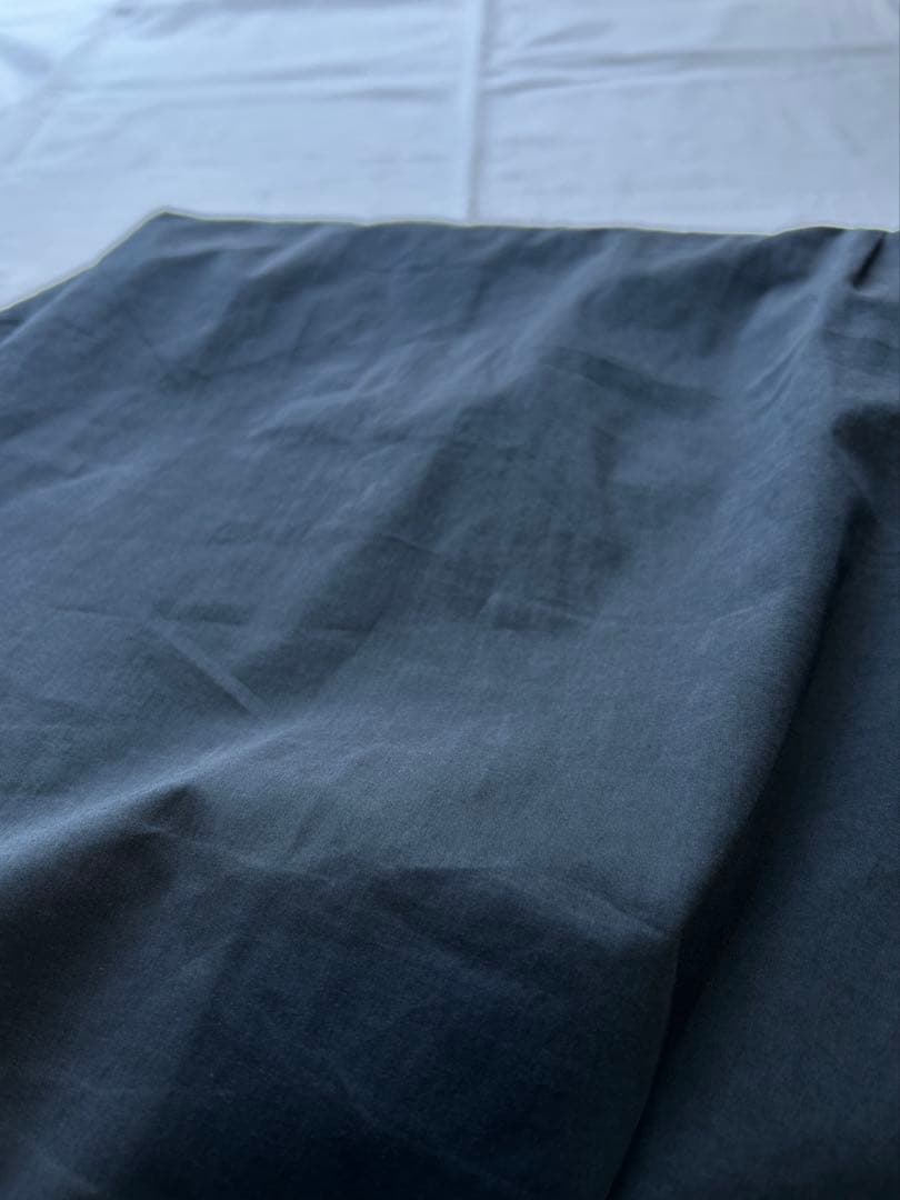 90s prada cotton shirt (38) dark navy