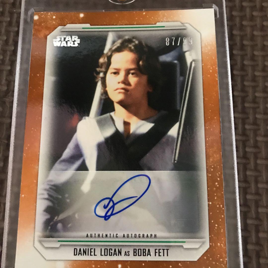 スターウォーズ　トレカ　サイン